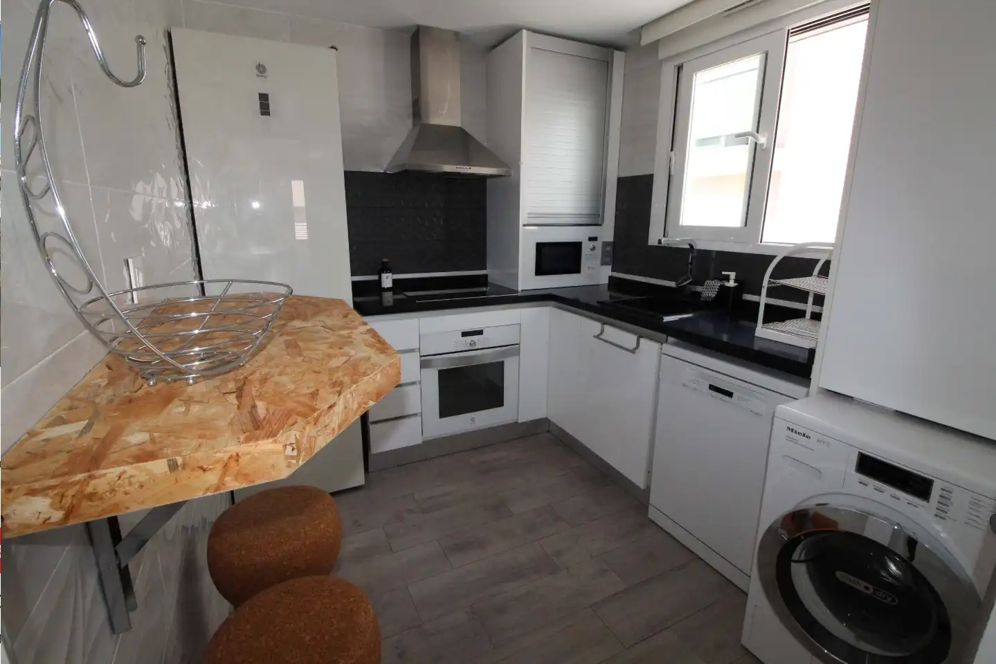 Kitchen of Flat for rent in Santa Pola  with Air Conditioner, Heating and Terrace