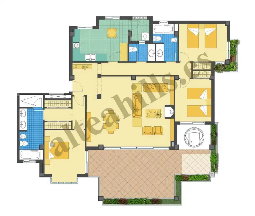 Apartamento en venta en Altea Hills, imagen 34