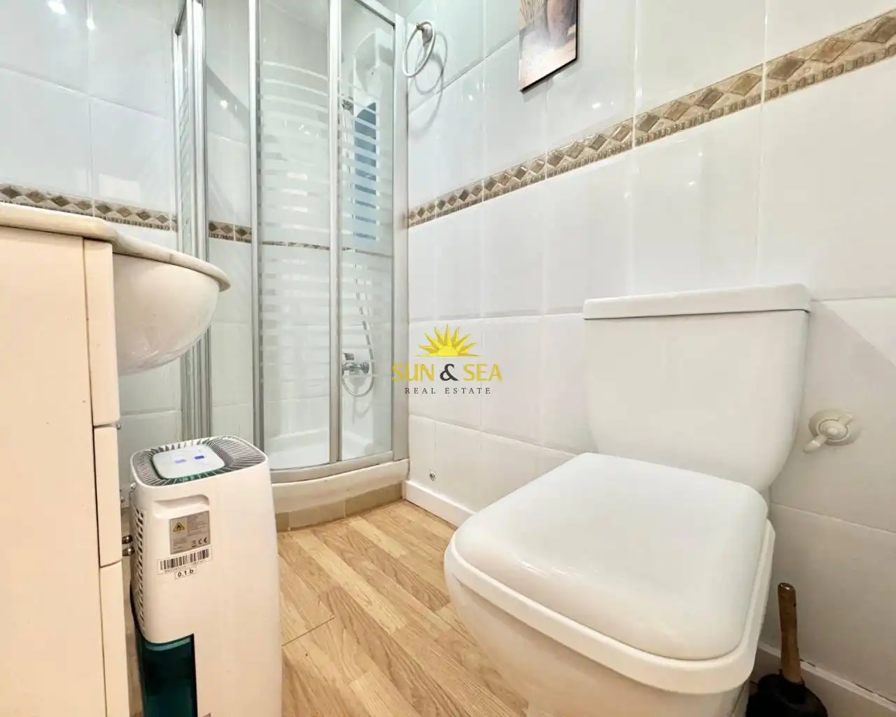 Bathroom of Apartments for sale in Santa Pola  with Heating, Parquet flooring and Terrace