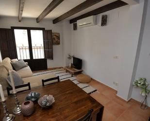 Sala d'estar de Apartament en venda en Alicante / Alacant amb Aire condicionat i Terrassa