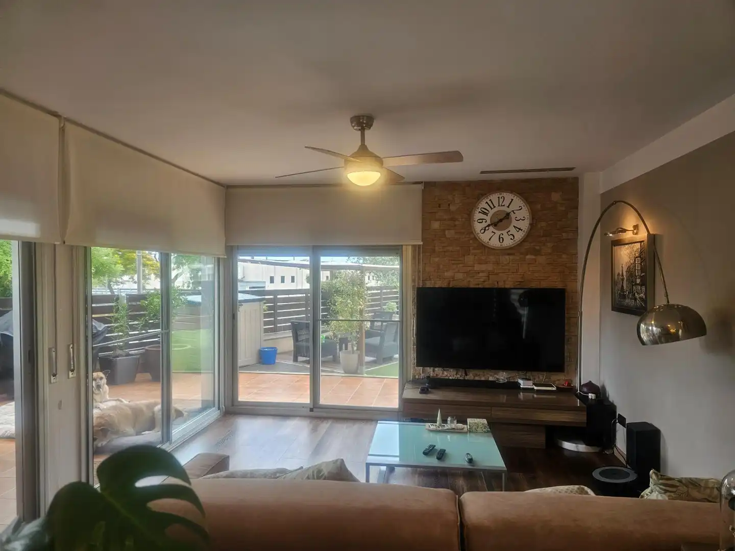 Sala de estar de Piso en venta en La Ràpita con Aire acondicionado, Jardín privado y Terraza