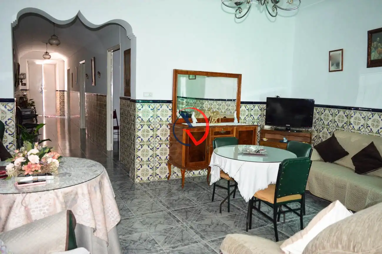 Menjador de Casa o xalet en venda en Villafranca de los Barros amb Terrassa i Moblat