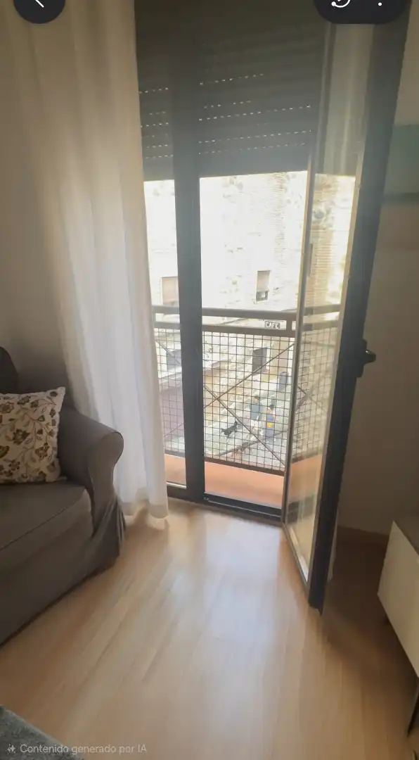 Balcony of Apartments for rent in Toledo  with Air Conditioner, Heating and Parquet flooring