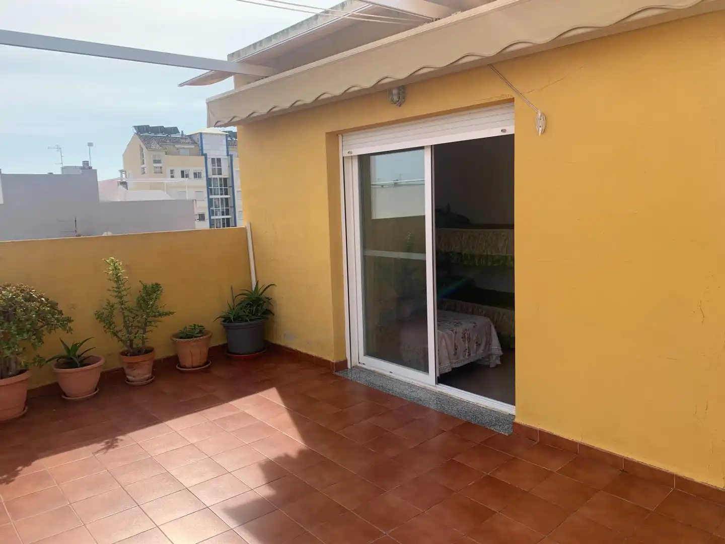 Terrasse von Dachboden zum Verkauf in Chilches / Xilxes mit Klimaanlage und Terrasse