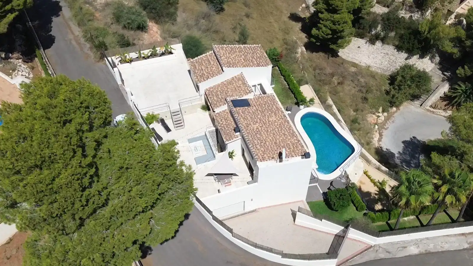 Vista exterior de Casa o chalet en venta en Jávea / Xàbia con Aire acondicionado, Calefacción y Jardín privado