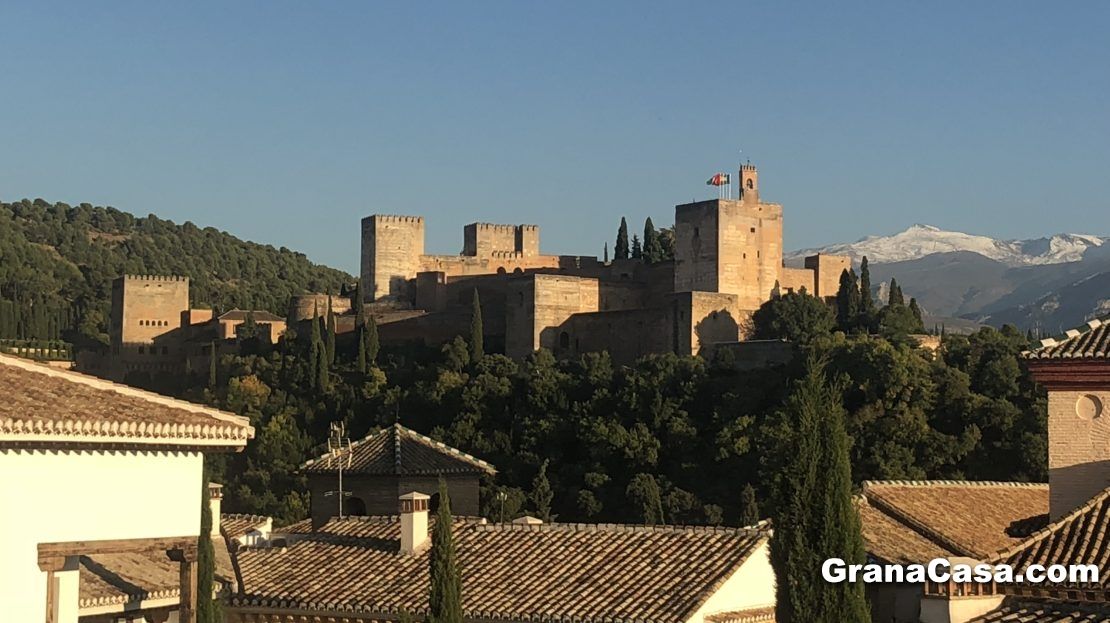 Vista exterior de Pis de lloguer en  Granada Capital amb Aire condicionat, Calefacció i Moblat