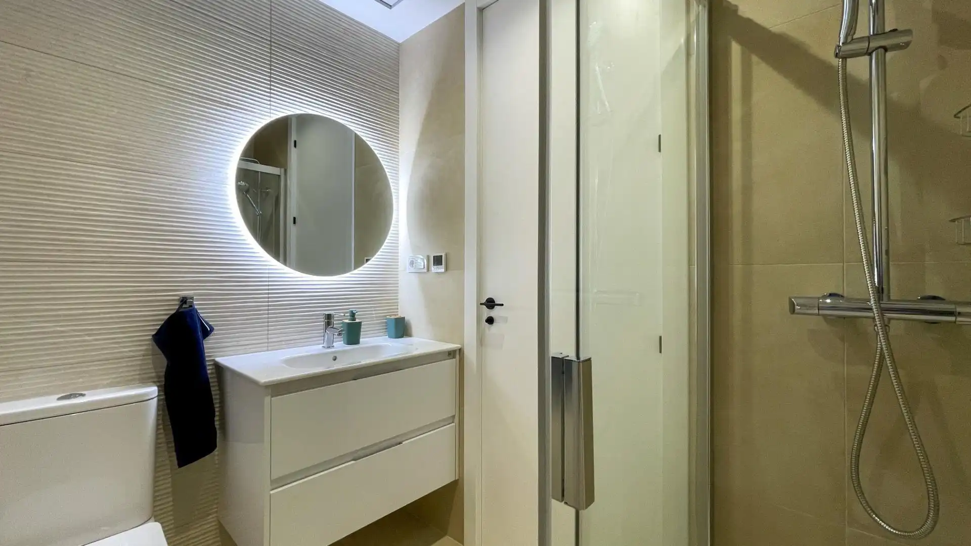Bathroom of Houses for rent in Finestrat  with Air Conditioner, Heating and Private garden