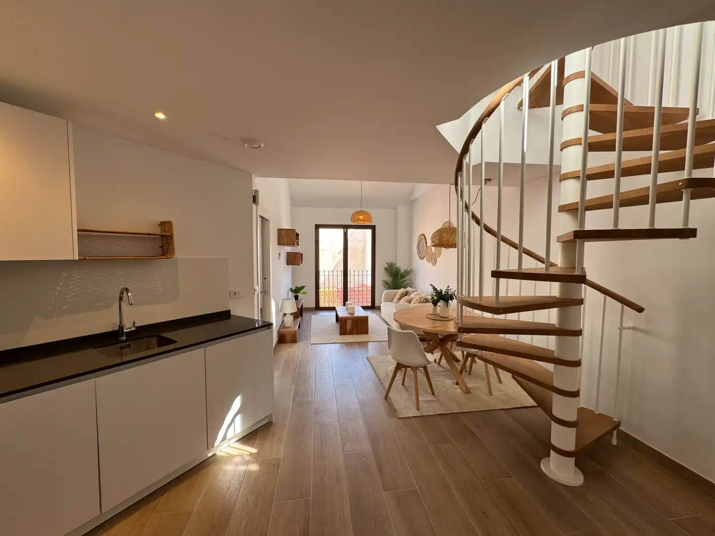 Sala de estar de Ático en venta en Málaga con Aire acondicionado, Terraza y Amueblado