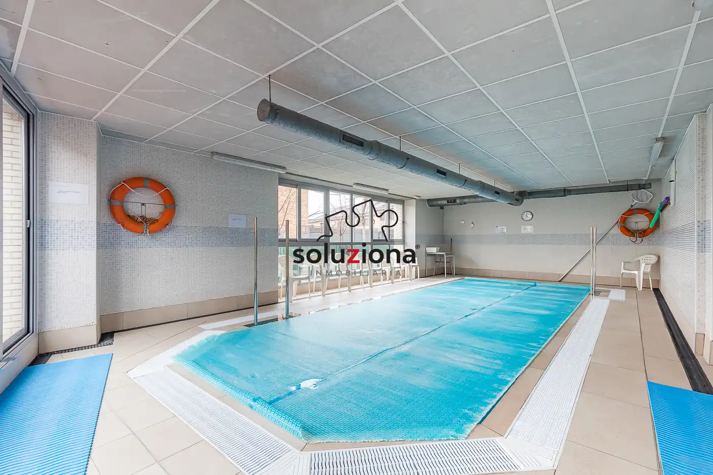 Piscina de Pis en venda en Getafe amb Aire condicionat, Calefacció i Jardí privat