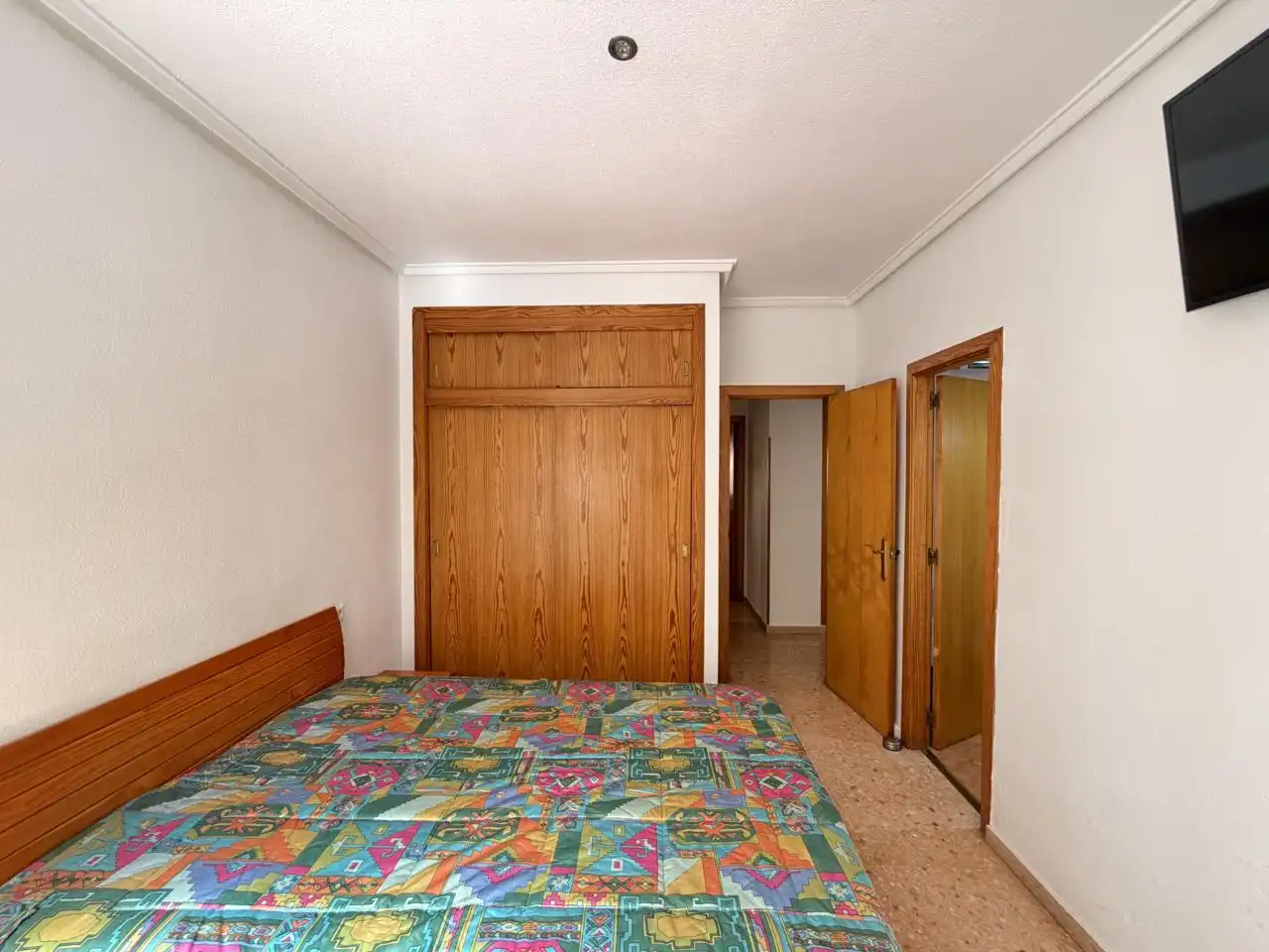 Schlafzimmer von Wohnung zum Verkauf in Alicante / Alacant mit Klimaanlage, Privatgarten und Terrasse