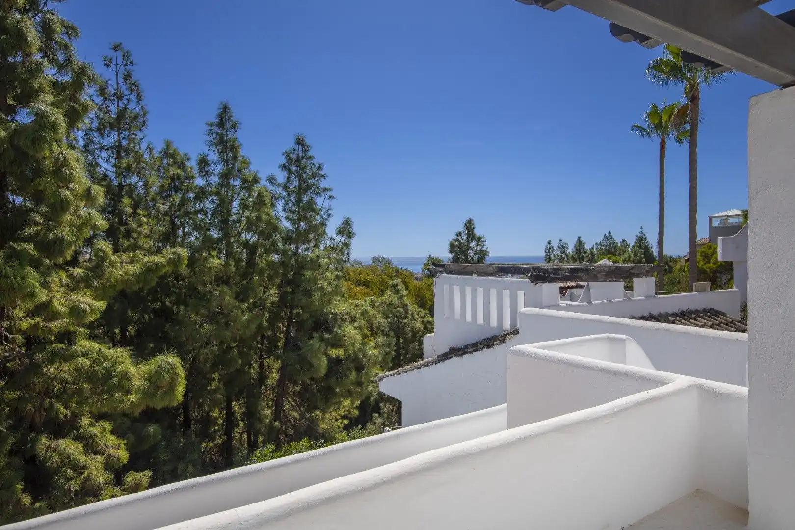 Terraza de Casa adosada en venta en Mijas con Jardín privado, Terraza y Amueblado