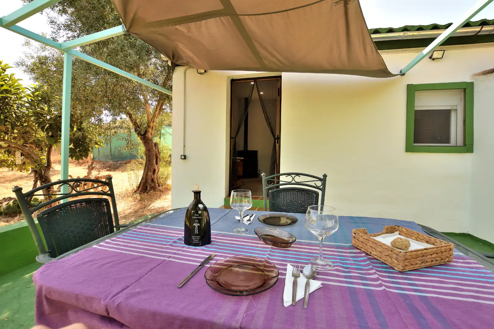 Terrasse von Country house zum Verkauf in Ronda mit Klimaanlage und Terrasse