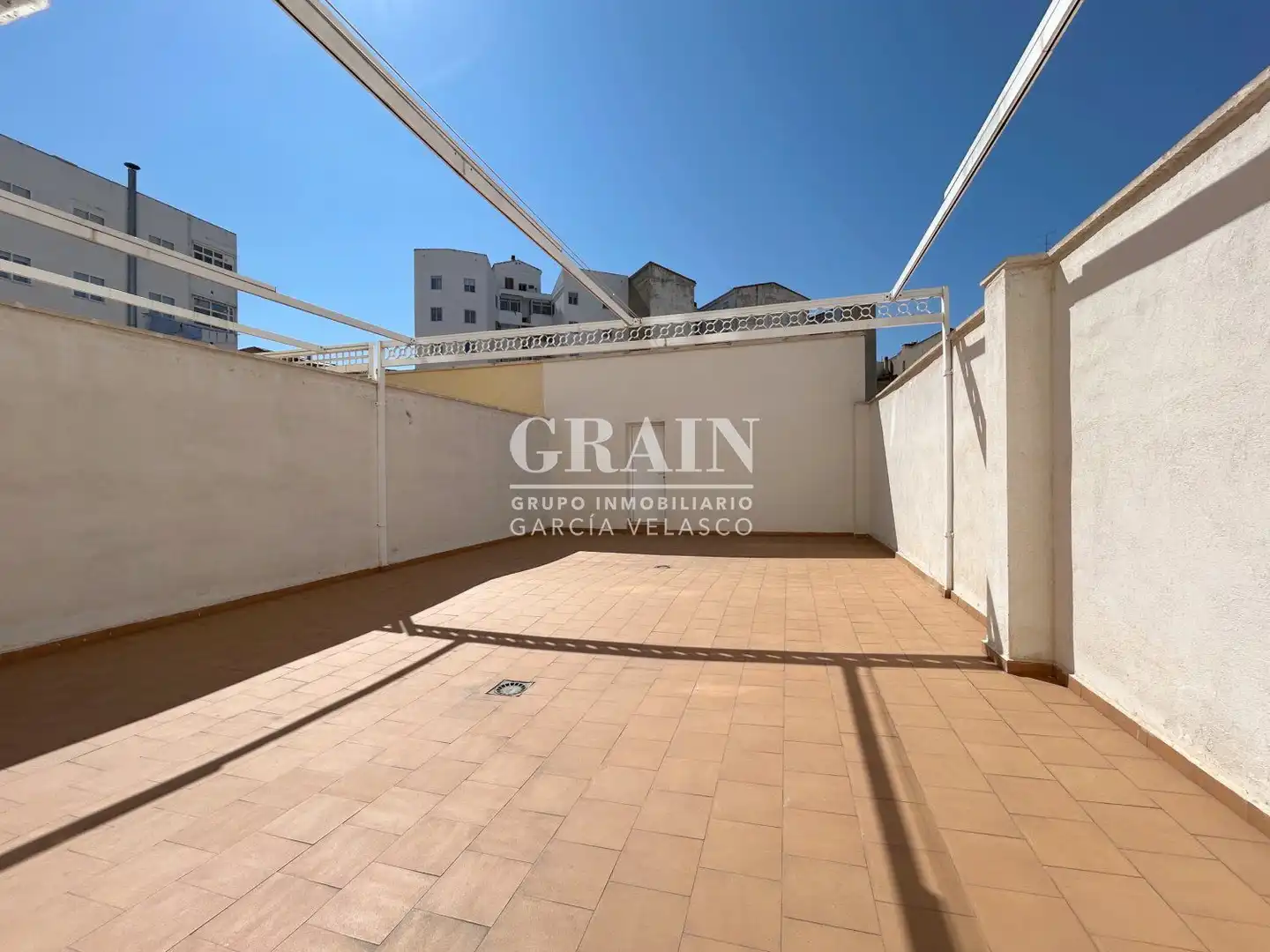 Garden of Flat for sale in  Albacete Capital  with Air Conditioner, Heating and Storage room