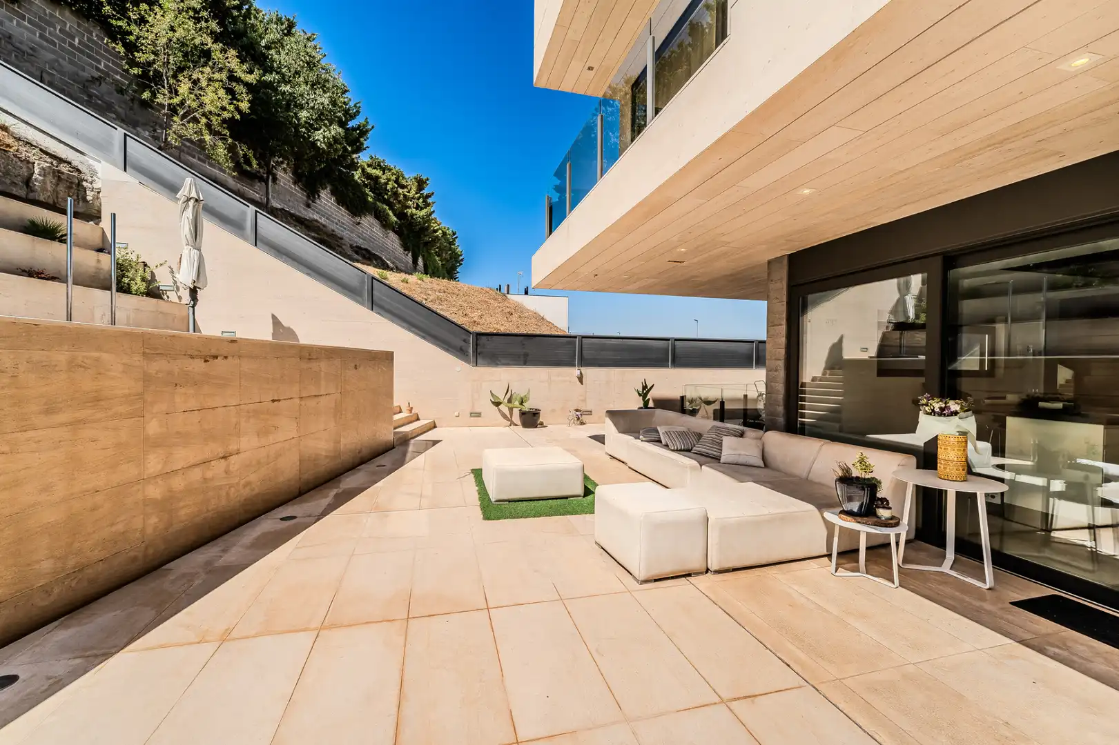 Terrassa de Casa o xalet en venda en Tàrrega amb Aire condicionat, Jardí privat i Terrassa
