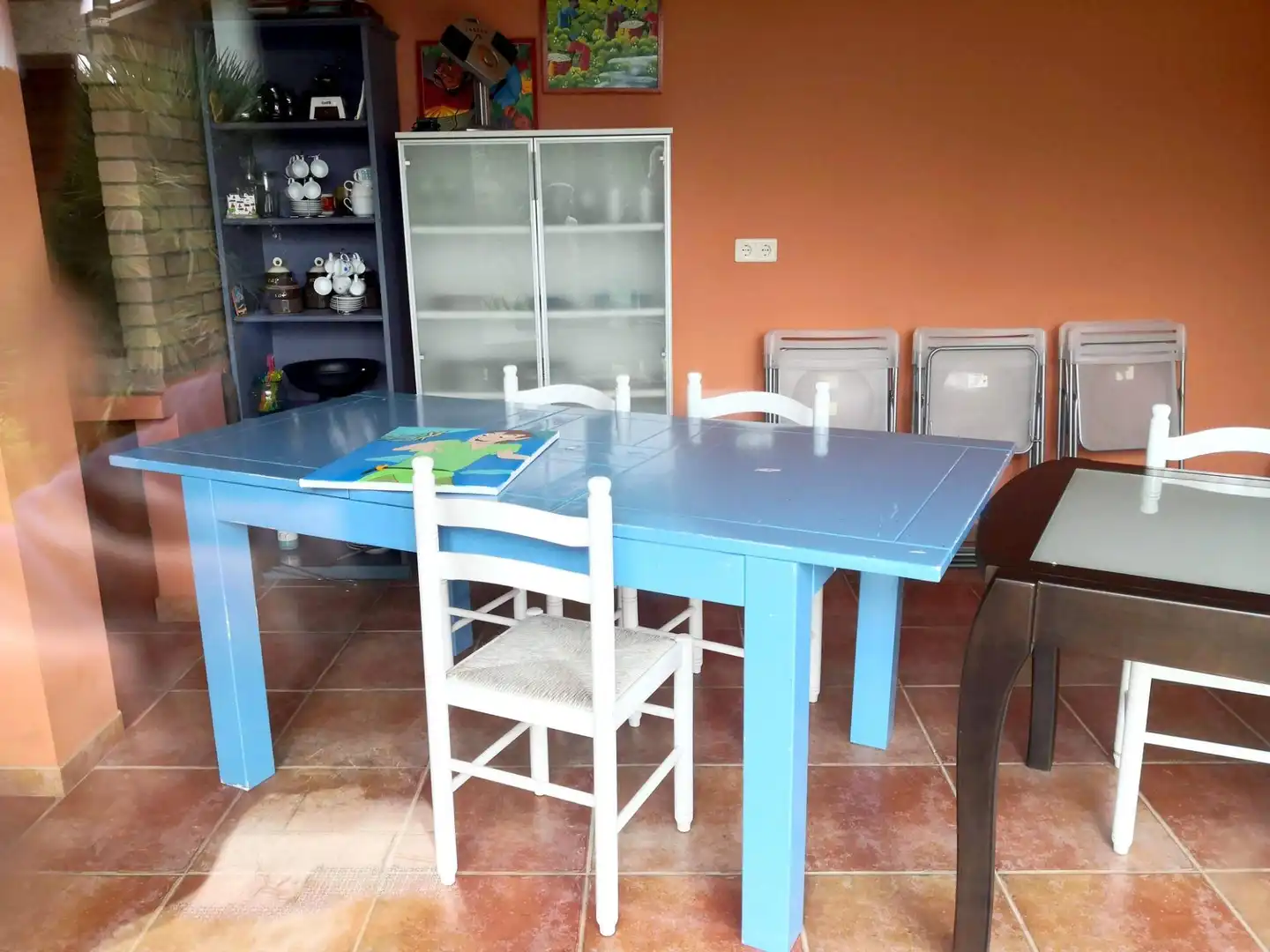 Menjador de Casa o xalet en venda en Carballo amb Calefacció, Jardí privat i Terrassa
