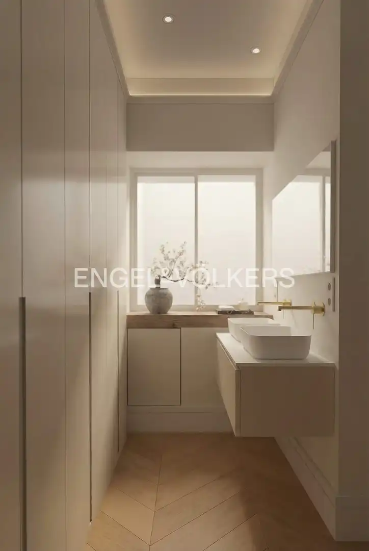 Badezimmer von Wohnung zum Verkauf in Madrid mit Heizung