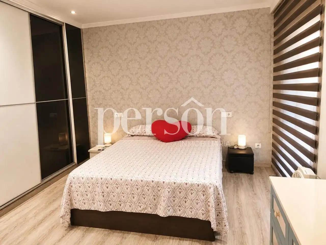 Bedroom of Flat for sale in Sueca  with Air Conditioner and Furnished