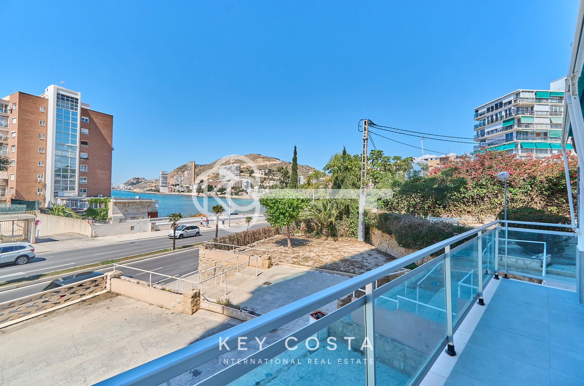 Terrace of Flat for sale in Alicante / Alacant  with Air Conditioner, Furnished and Home automation