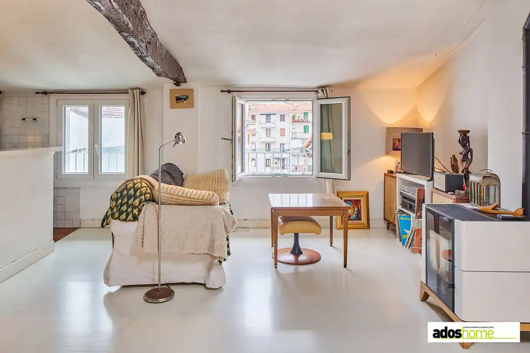 Sala de estar de Ático en venta en Zarautz con Calefacción