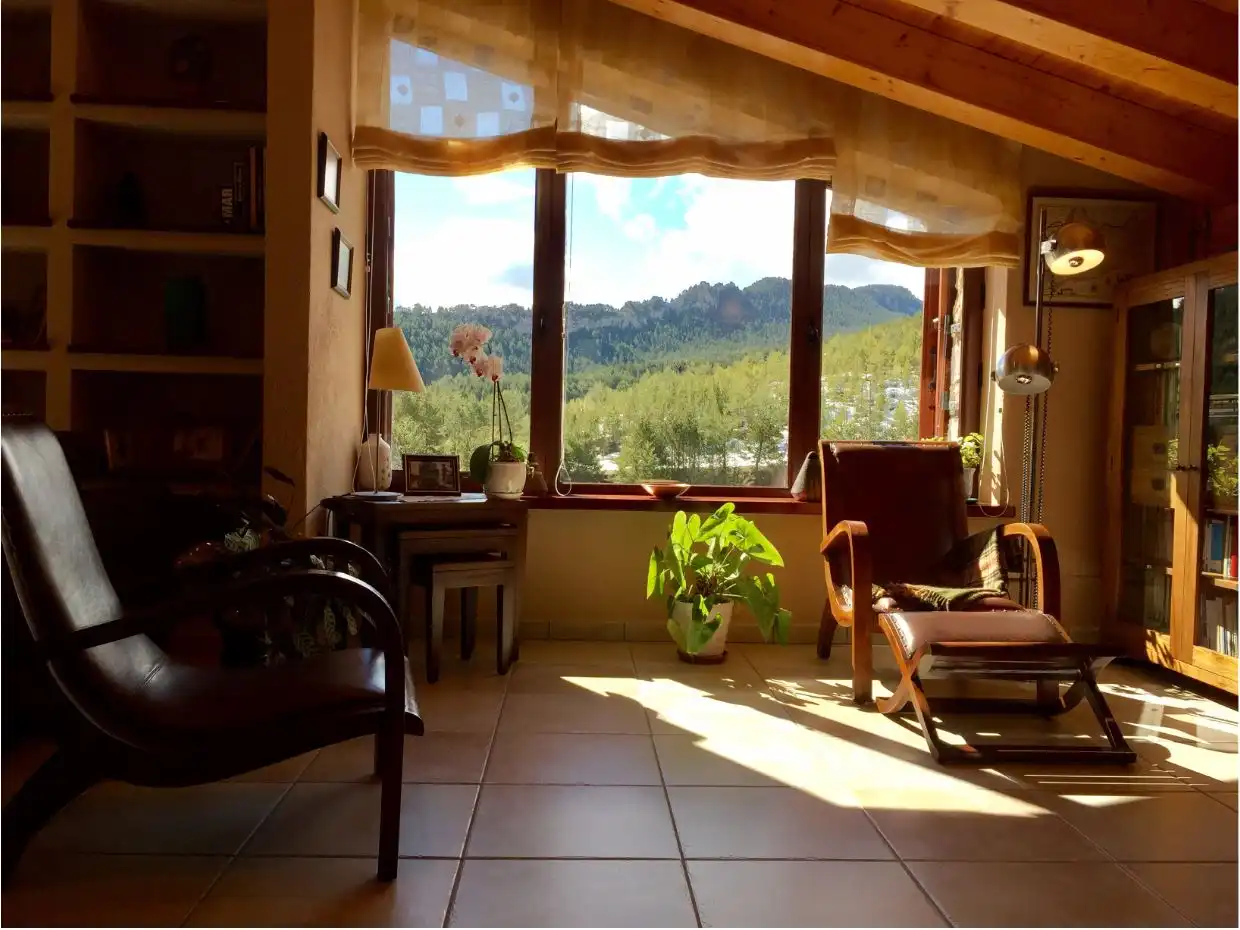 Wohnzimmer von Country house zum Verkauf in Vallcebre mit Heizung, Privatgarten und Möbliert