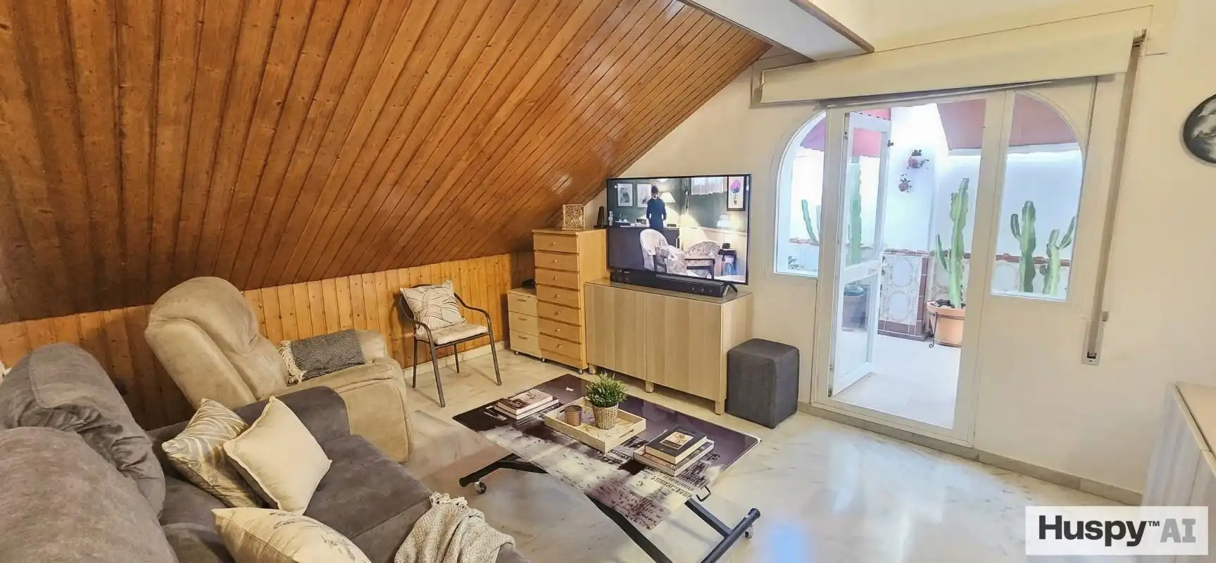 Sala de estar de Dúplex en venta en Fuengirola con Calefacción, Terraza y Trastero