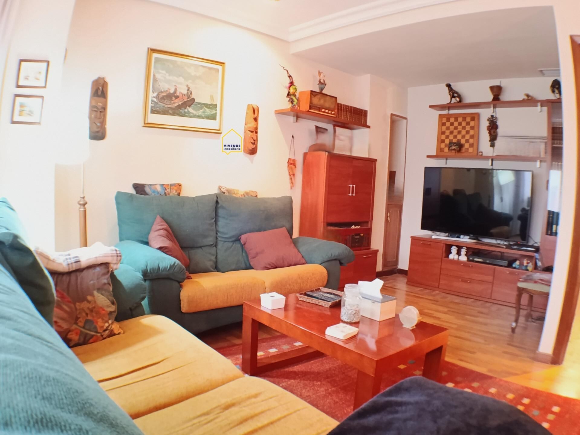 Living room of Flat for sale in Puerto Lumbreras  with Air Conditioner, Private garden and Terrace