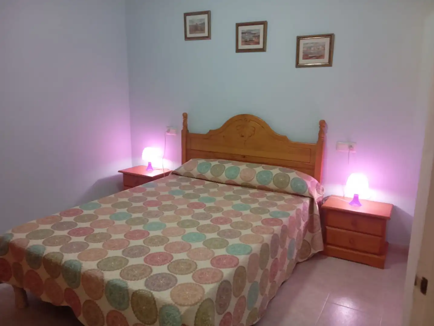 Schlafzimmer von Wohnung zum Verkauf in Gualchos mit Klimaanlage, Terrasse und Möbliert