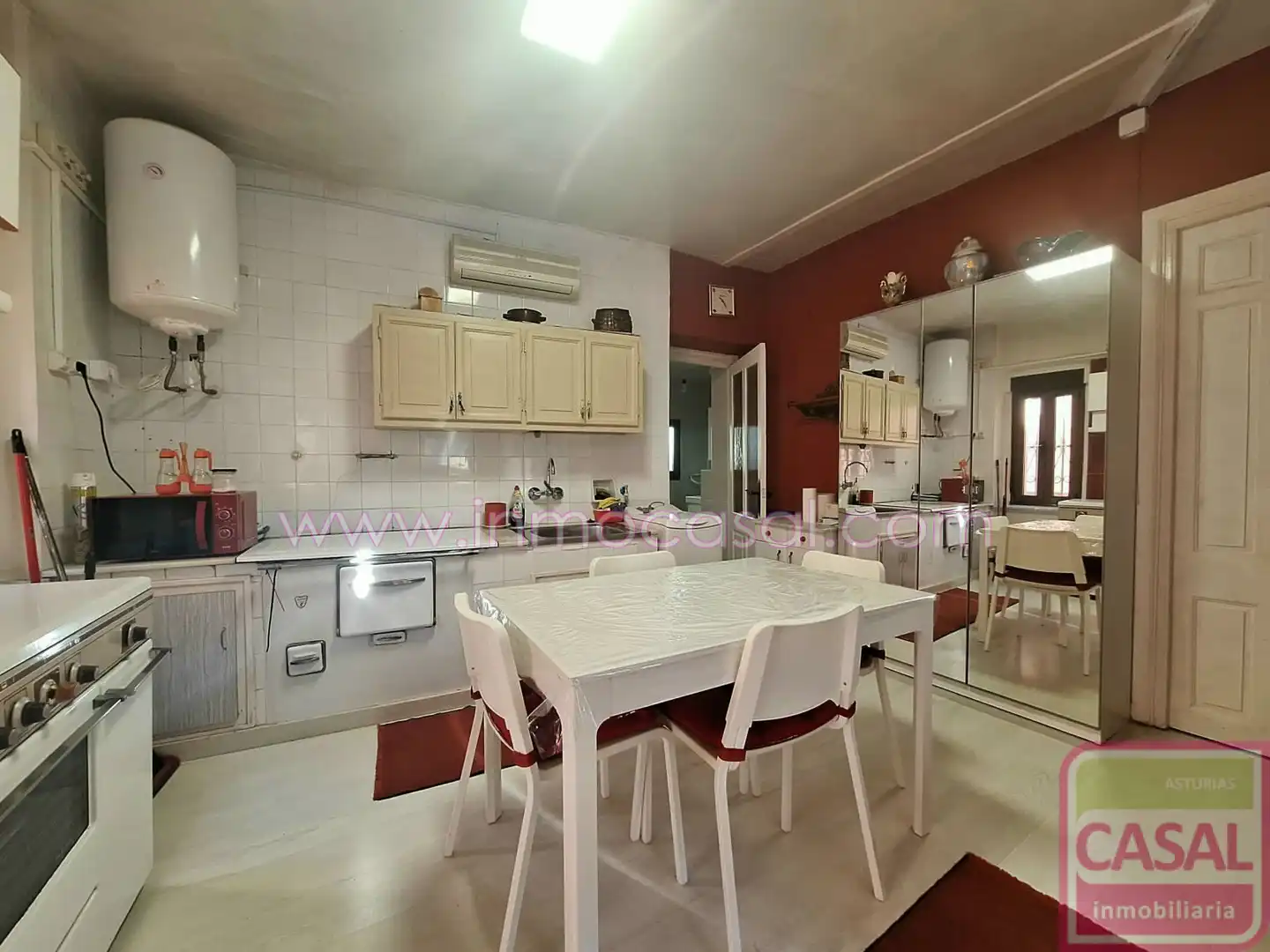 Kitchen of Flat for sale in Mieres (Asturias)  with Terrace and Furnished