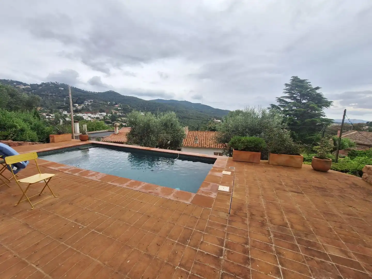 Schwimmbecken von Haus oder Chalet zum Verkauf in Castellar del Vallès mit Heizung, Privatgarten und Terrasse