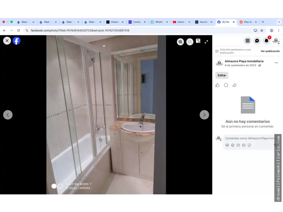 Baño de Estudio de alquiler en Oropesa del Mar / Orpesa con Terraza