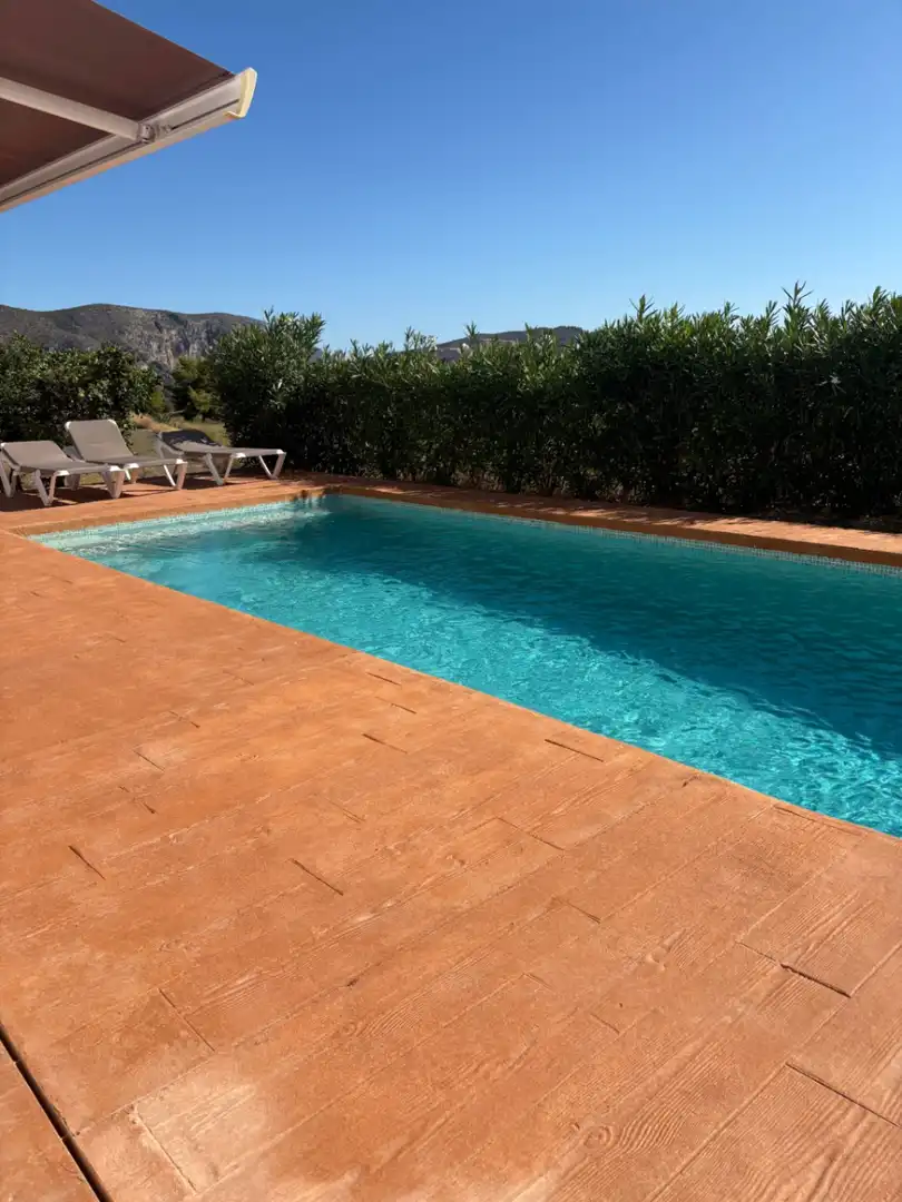 Swimming pool of Country homes for rent in Benissa  with Terrace and Swimming Pool