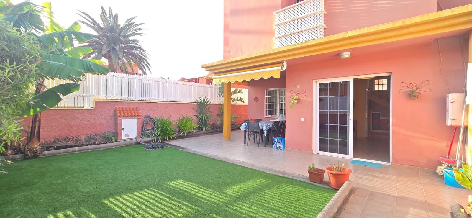 Jardí de Dúplex de lloguer en San Bartolomé de Tirajana