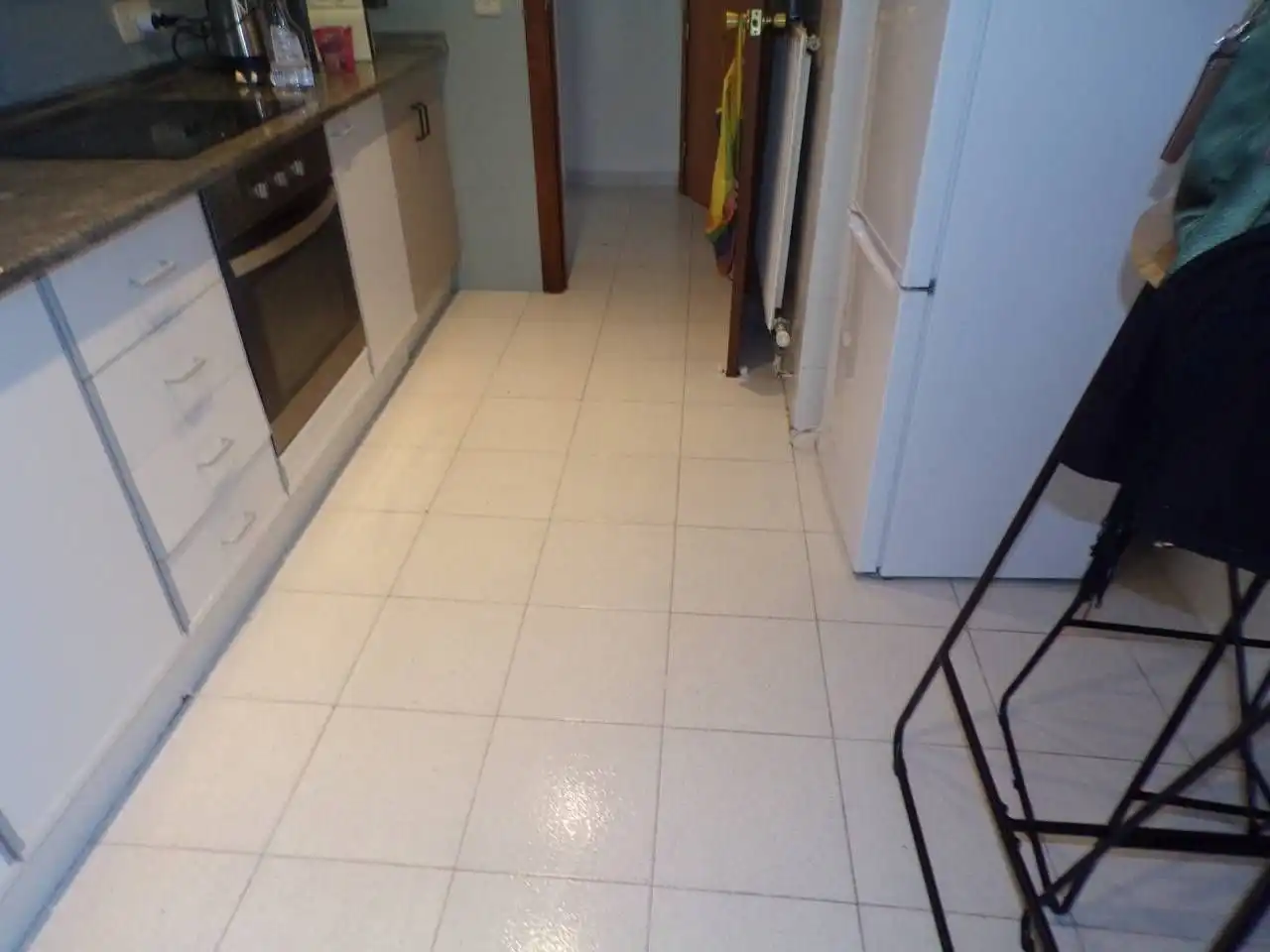 Kitchen of Flat for sale in Figueres  with Terrace and Furnished