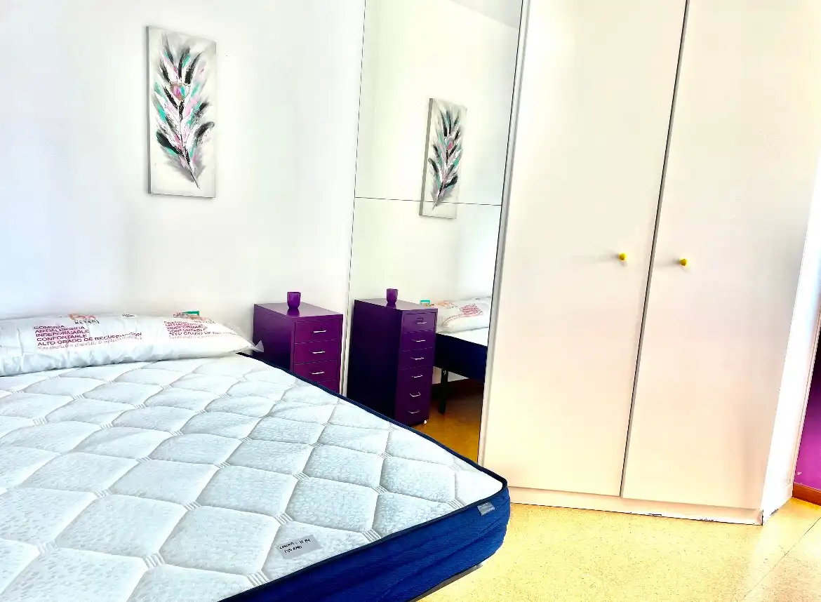 Schlafzimmer von Wohnung zur untervermieten in Canals mit Klimaanlage, Heizung und Möbliert