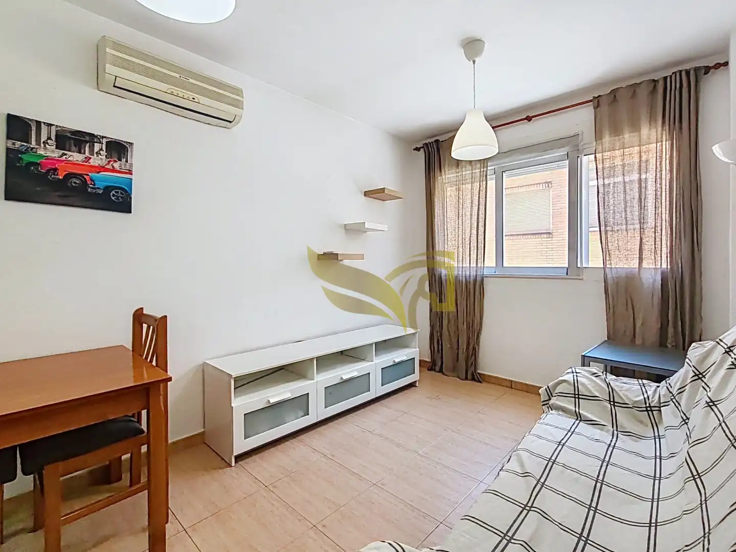 Living room of Flat for sale in Murcia  with Air Conditioner, Heating and Furnished