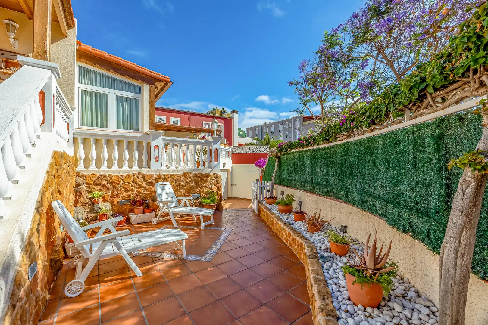 Terrassa de Casa o xalet en venda en Las Palmas de Gran Canaria amb Jardí privat, Terrassa i Traster