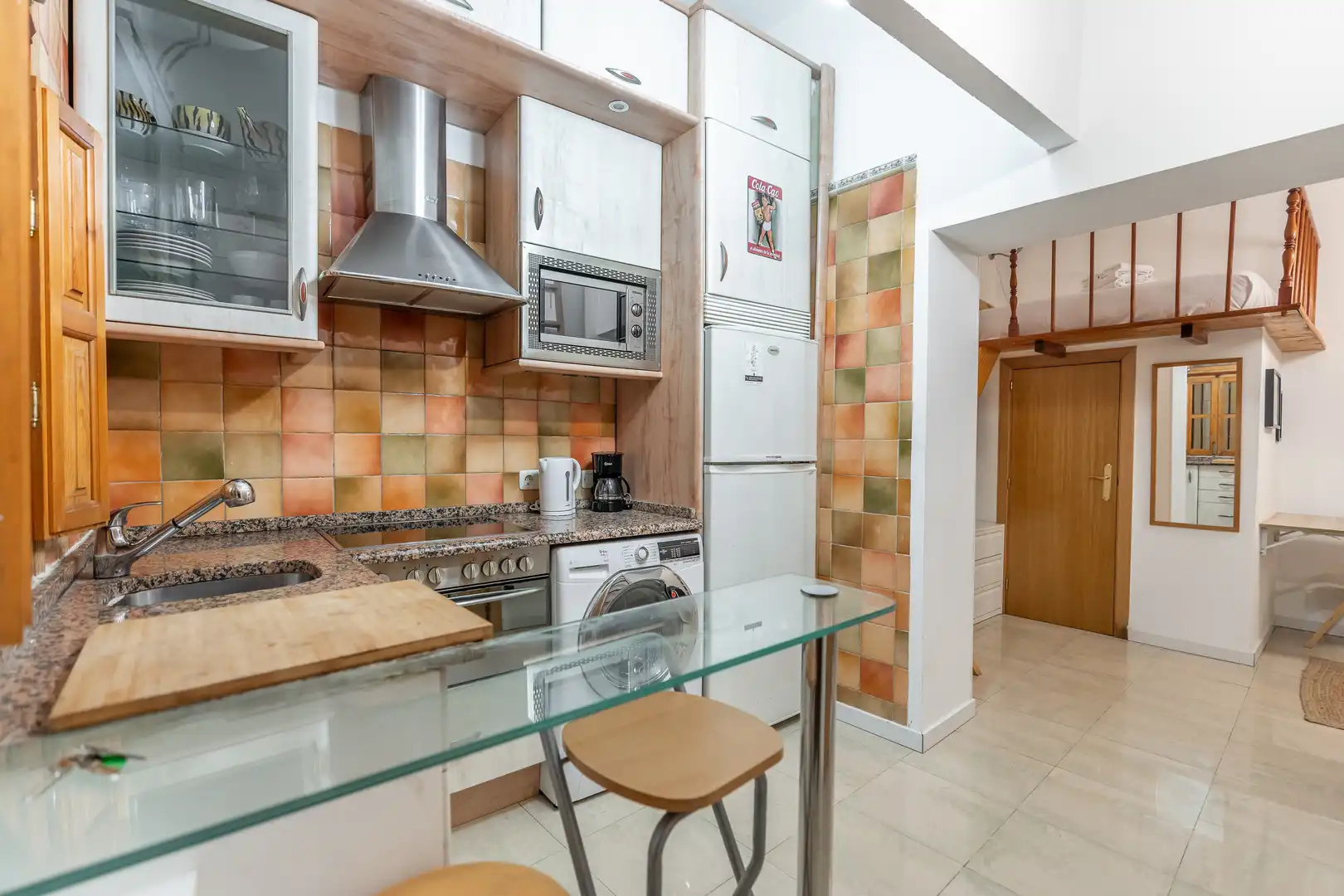 Cocina de Loft en venta en Madrid