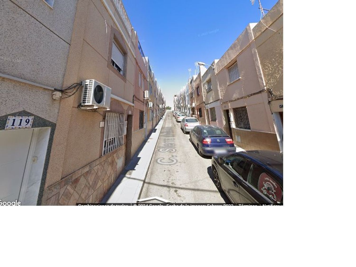Vista exterior de Casa o xalet en venda en  Almería Capital