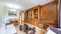 Living room of Flat to rent in  Madrid Capital  with Air Conditioner, Heating and Parquet flooring