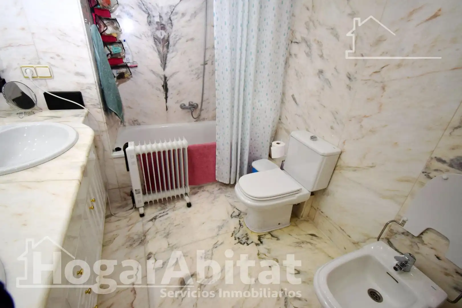 Bathroom of Flat for sale in Torrent  with Air Conditioner, Heating and Balcony