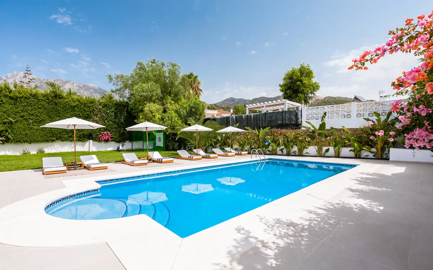 Jardín de Casa o chalet en venta en Marbella con Aire acondicionado, Jardín privado y Terraza