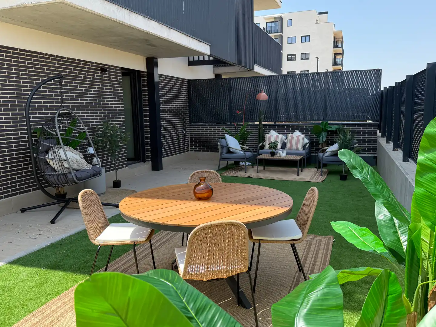 Terraza de Piso de alquiler en Alcalá de Henares con Aire acondicionado, Terraza y Horno