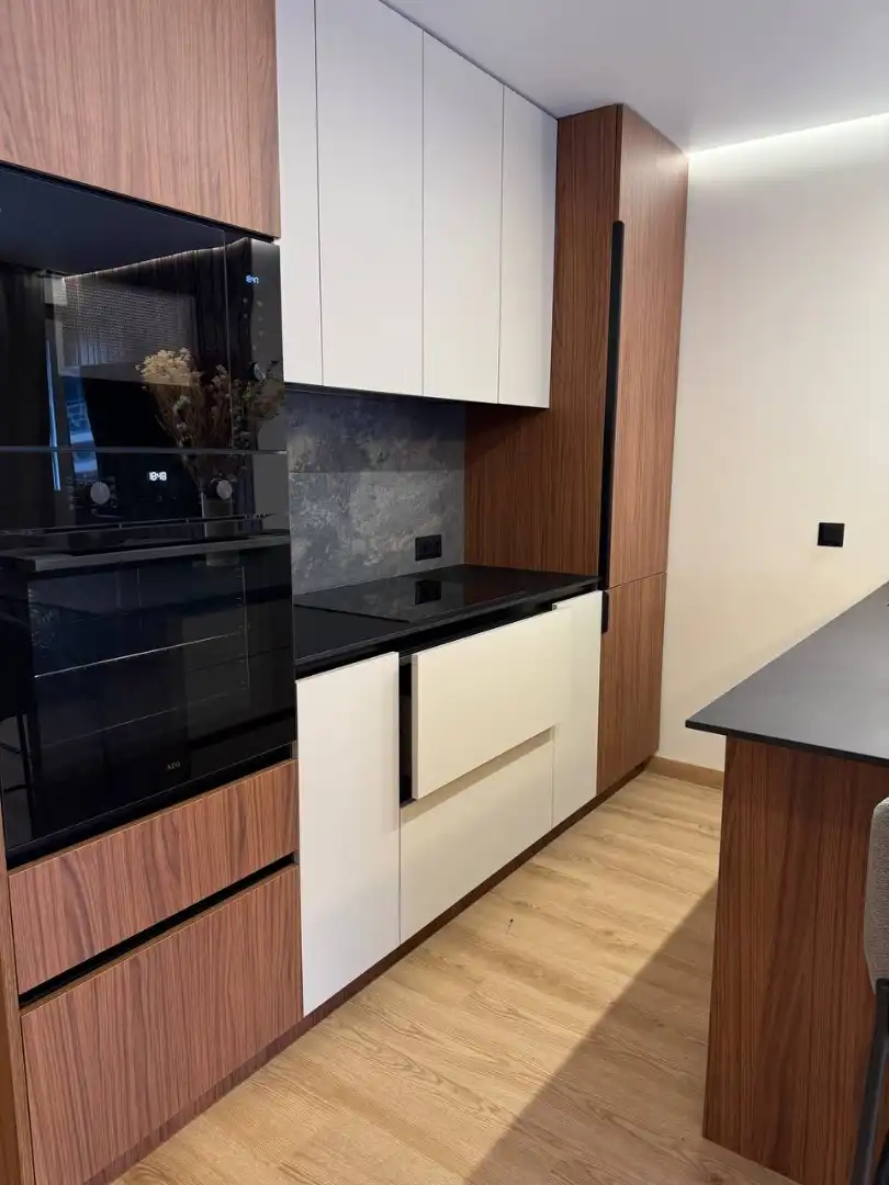 Kitchen of Flat for sale in Cullera  with Air Conditioner, Furnished and Oven