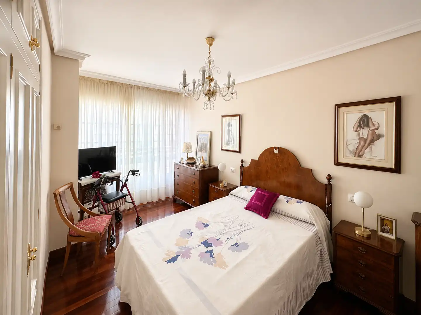 Bedroom of Duplexes for sale in Vigo   with Air Conditioner, Heating and Parquet flooring