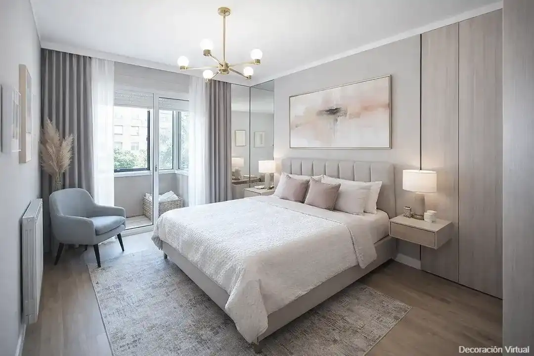 Schlafzimmer von Wohnung zum Verkauf in Vitoria - Gasteiz mit Heizung, Terrasse und Abstellraum