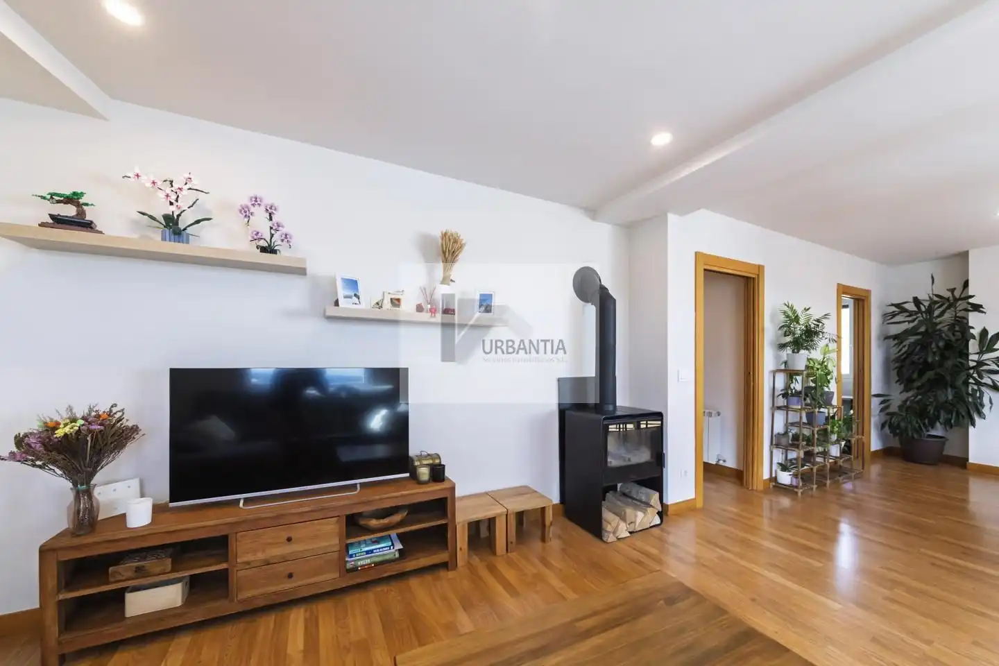 Living room of Flat for sale in Iza / Itza  with Heating, Parquet flooring and Storage room