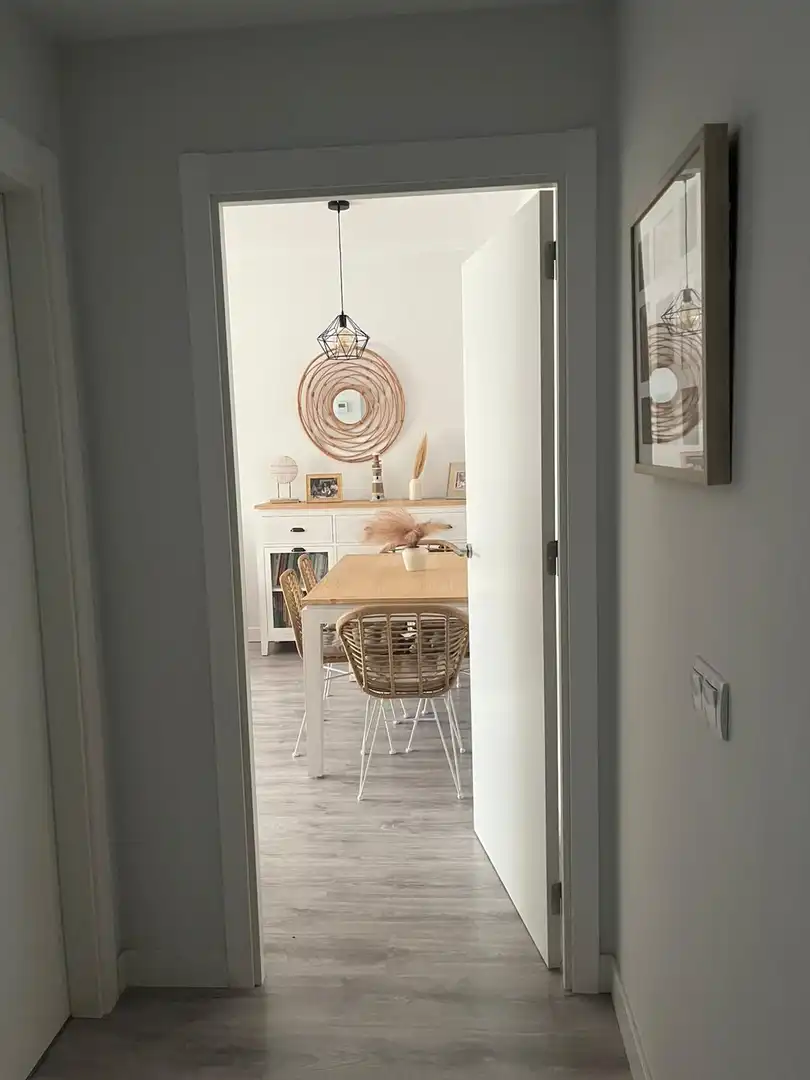 Dining room of Flat for sale in Málaga Capital  with Air Conditioner, Heating and Private garden