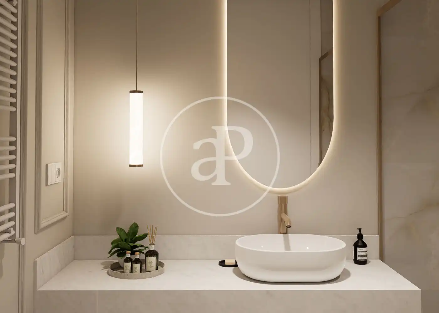 Bathroom of Flat for sale in Madrid  with Air Conditioner, Heating and Terrace