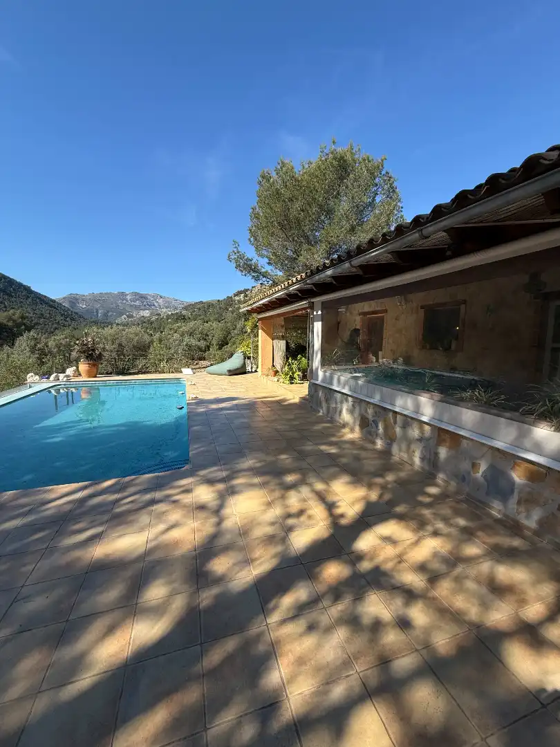 Swimming pool of Country homes for sale in Castell de Castells  with Air Conditioner, Heating and Private garden