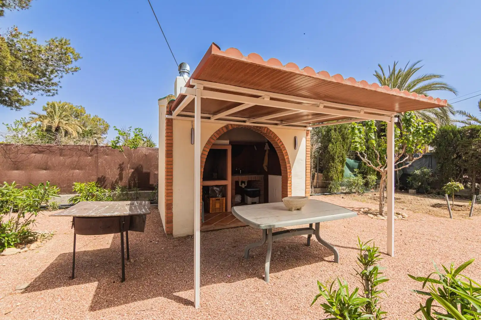 Jardín de Casa o chalet en venta en Elche / Elx con Jardín privado, Terraza y Piscina